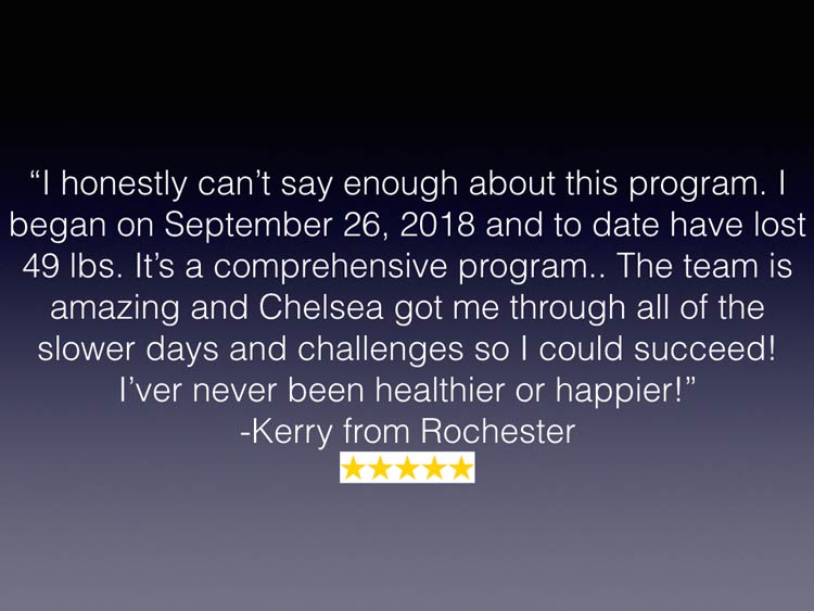 Weight Loss Rochester NY Patient Testimonial