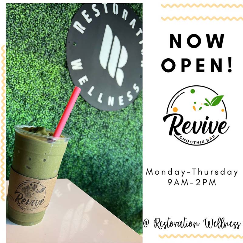 Chiropractic Rochester NY Smoothie New Menu Instagram Post